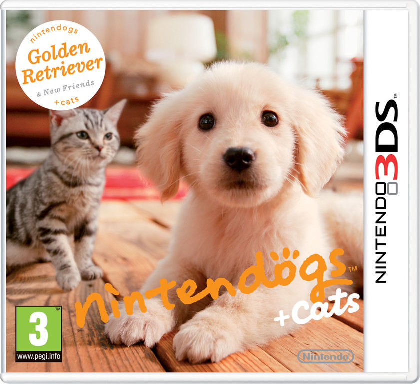 ゴールデンパケ 海外版では 柴 Newフレンズ ゴールデンレトリーバー Newフレンズ に Nintendogs Cats